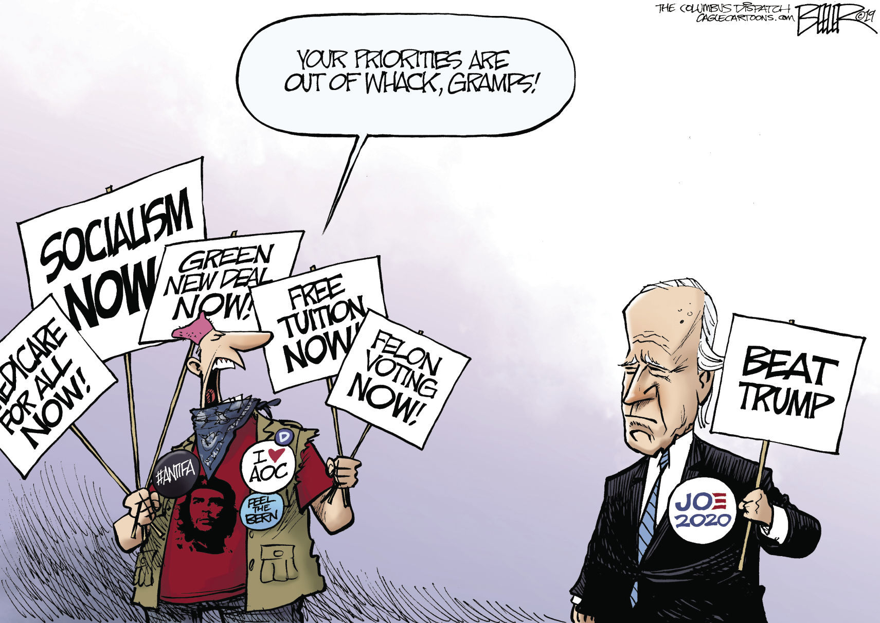 Biden's priorities 'out of whack'